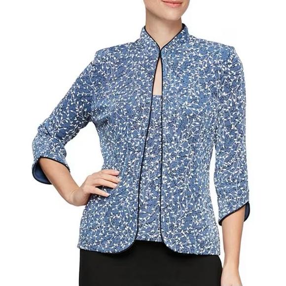 Alex Evenings 2 Piece set Petite Medium - Picture 1 of 6